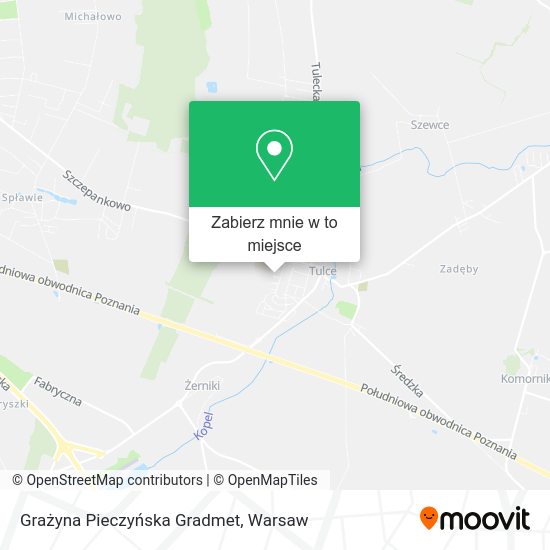 Mapa Grażyna Pieczyńska Gradmet