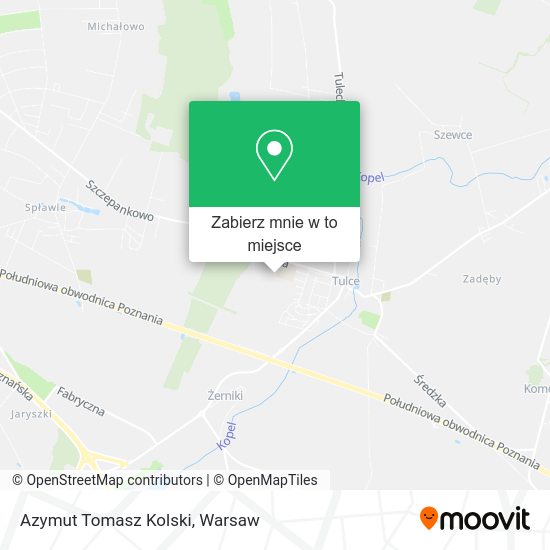 Mapa Azymut Tomasz Kolski