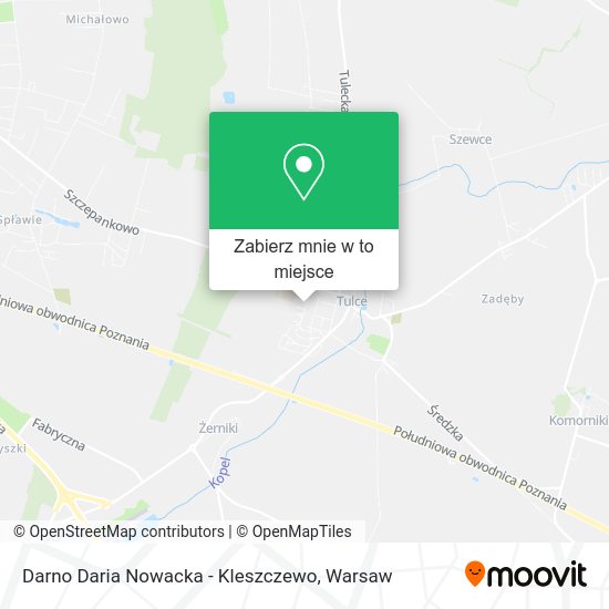 Mapa Darno Daria Nowacka - Kleszczewo