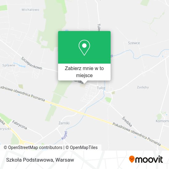 Mapa Szkoła Podstawowa