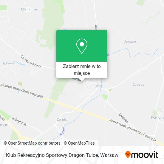 Mapa Klub Rekreacyjno Sportowy Dragon Tulce