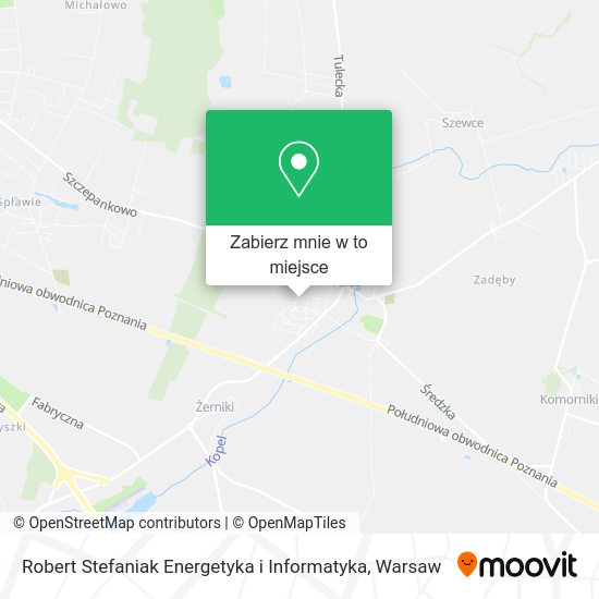 Mapa Robert Stefaniak Energetyka i Informatyka