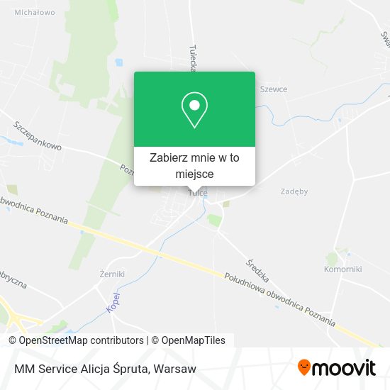 Mapa MM Service Alicja Śpruta