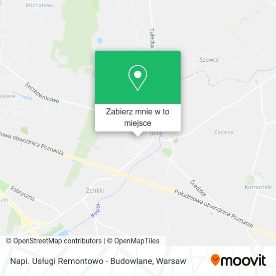 Mapa Napi. Usługi Remontowo - Budowlane