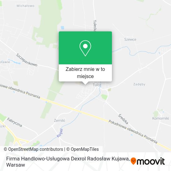 Mapa Firma Handlowo-Usługowa Dexrol Radosław Kujawa