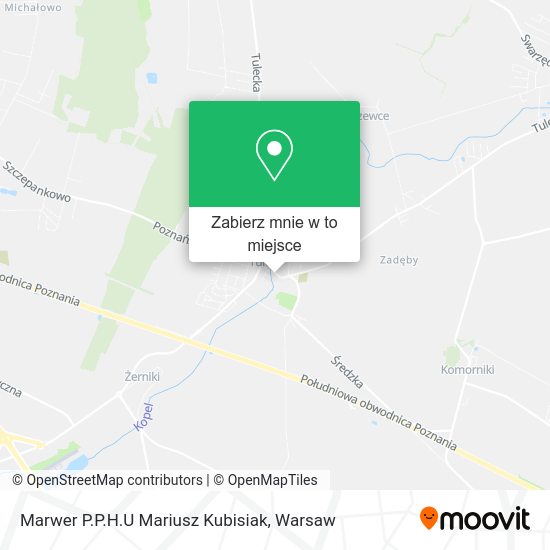 Mapa Marwer P.P.H.U Mariusz Kubisiak