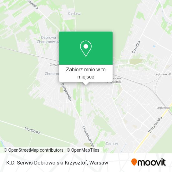 Mapa K.D. Serwis Dobrowolski Krzysztof