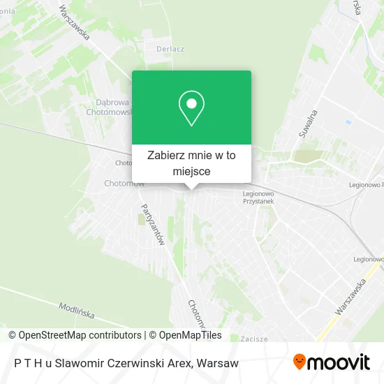 Mapa P T H u Slawomir Czerwinski Arex