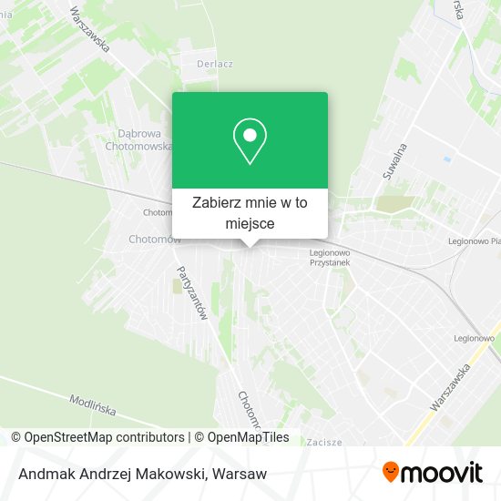 Mapa Andmak Andrzej Makowski