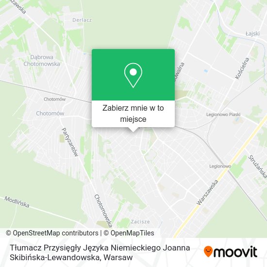 Mapa Tłumacz Przysięgły Języka Niemieckiego Joanna Skibińska-Lewandowska