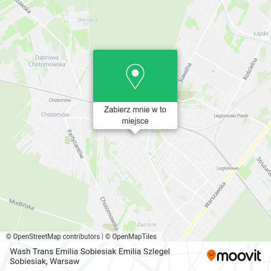 Mapa Wash Trans Emilia Sobiesiak Emilia Szlegel Sobiesiak