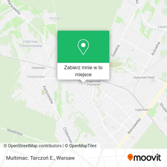 Mapa Multimac. Tarczoń E.