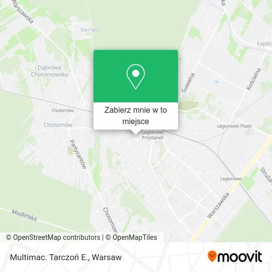 Mapa Multimac. Tarczoń E.
