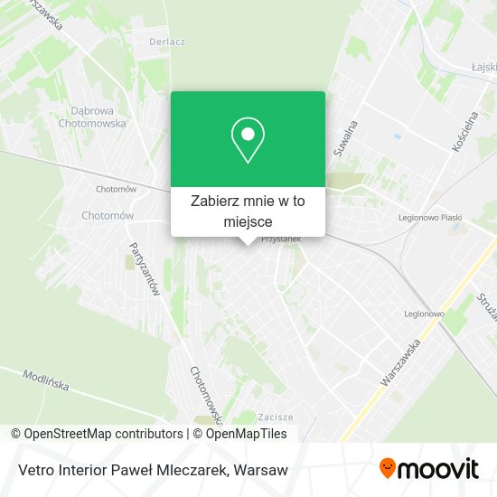 Mapa Vetro Interior Paweł Mleczarek