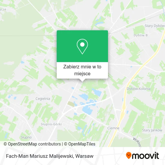 Mapa Fach-Man Mariusz Malijewski