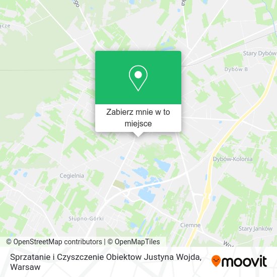 Mapa Sprzatanie i Czyszczenie Obiektow Justyna Wojda