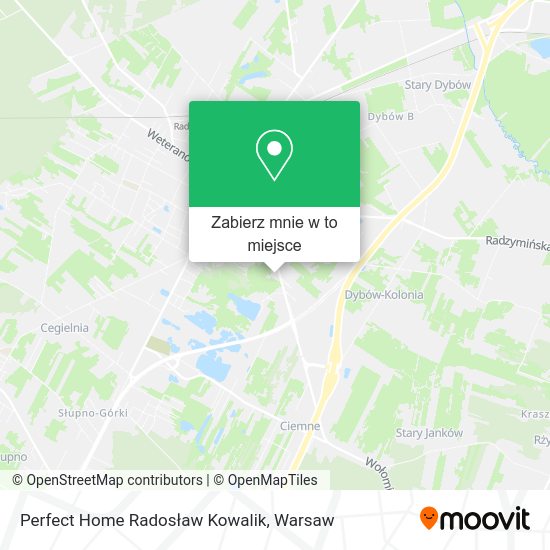 Mapa Perfect Home Radosław Kowalik