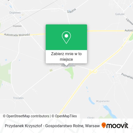 Mapa Przydanek Krzysztof - Gospodarstwo Rolne