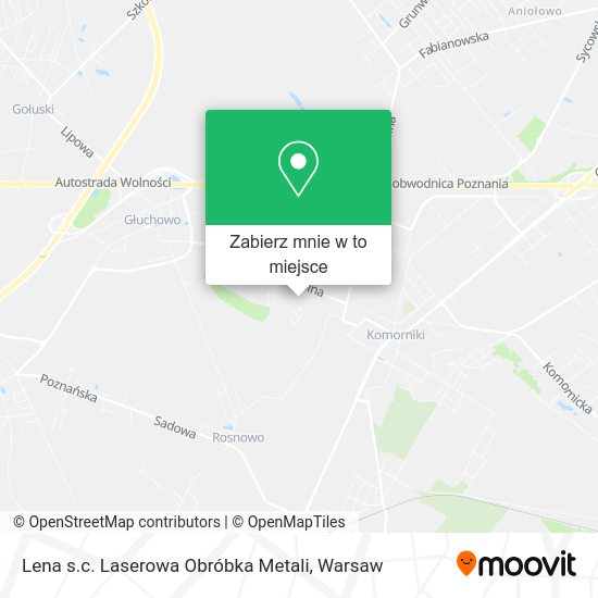 Mapa Lena s.c. Laserowa Obróbka Metali