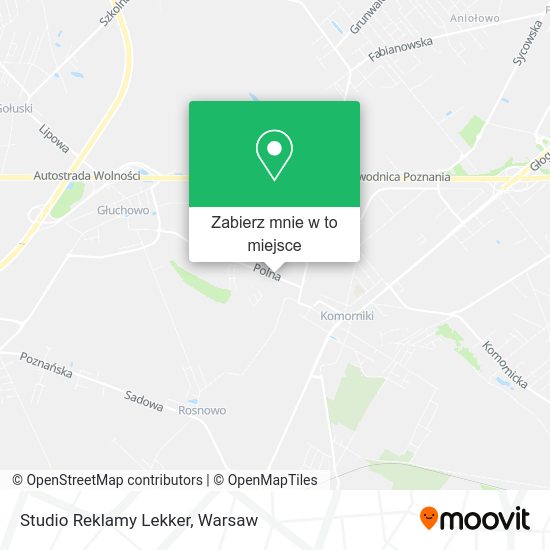 Mapa Studio Reklamy Lekker