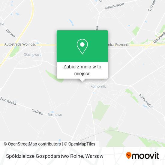 Mapa Spóldzielcze Gospodarstwo Rolne