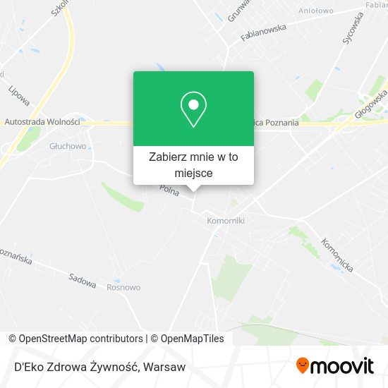 Mapa D'Eko Zdrowa Żywność