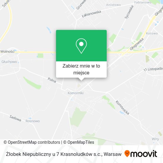 Mapa Żłobek Niepubliczny u 7 Krasnoludków s.c.