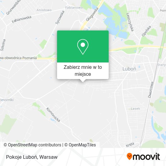 Mapa Pokoje Luboń