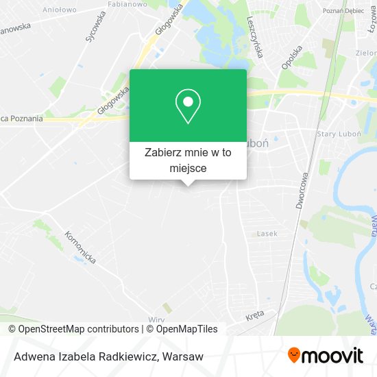 Mapa Adwena Izabela Radkiewicz