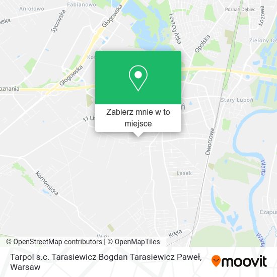 Mapa Tarpol s.c. Tarasiewicz Bogdan Tarasiewicz Paweł