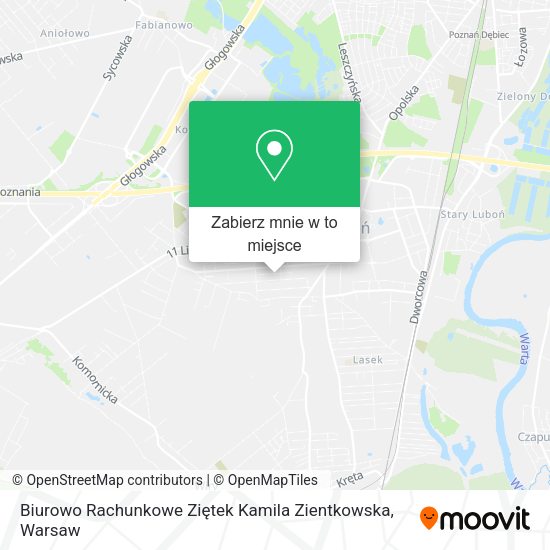 Mapa Biurowo Rachunkowe Ziętek Kamila Zientkowska