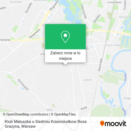 Mapa Klub Maluszka u Siedmiu Krasnoludkow Rosa Grazyna