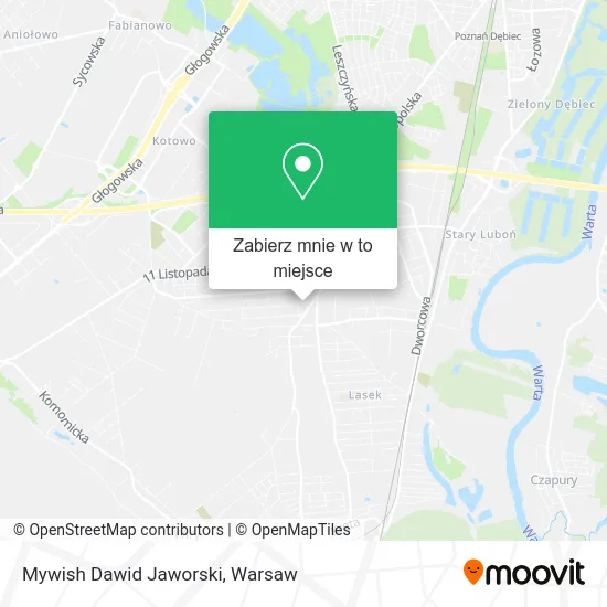 Mapa Mywish Dawid Jaworski