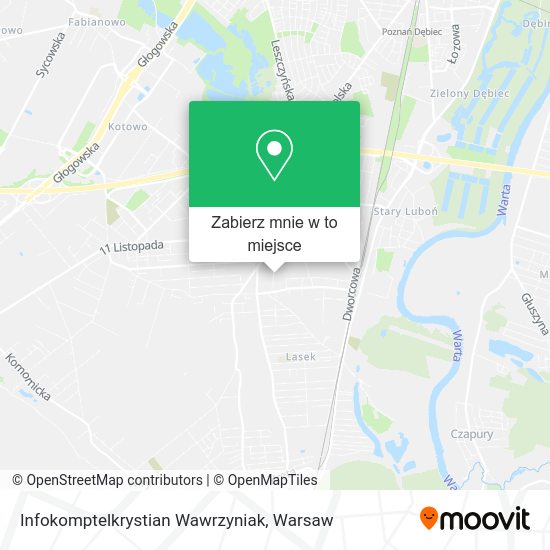 Mapa Infokomptelkrystian Wawrzyniak