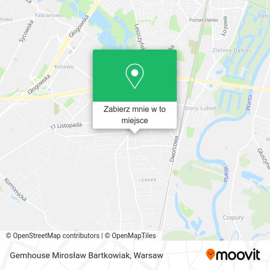 Mapa Gemhouse Mirosław Bartkowiak