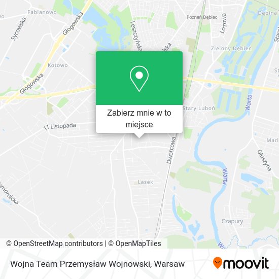 Mapa Wojna Team Przemysław Wojnowski