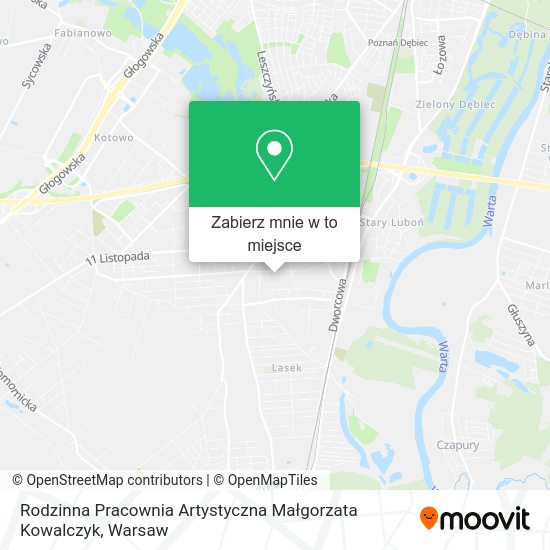 Mapa Rodzinna Pracownia Artystyczna Małgorzata Kowalczyk