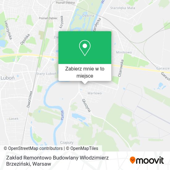 Mapa Zakład Remontowo Budowlany Włodzimierz Brzeziński