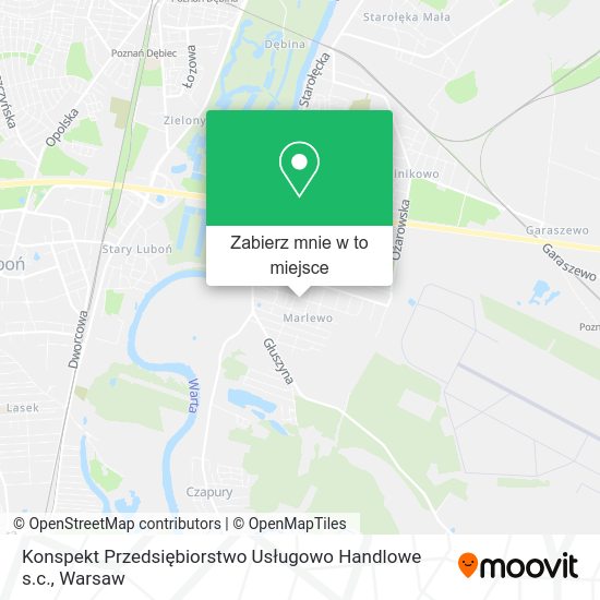 Mapa Konspekt Przedsiębiorstwo Usługowo Handlowe s.c.