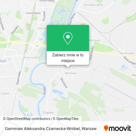 Mapa Gammaw Aleksandra Czarnecka-Wróbel