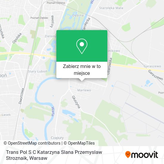 Mapa Trans Pol S C Katarzyna Slana Przemyslaw Stroznaik