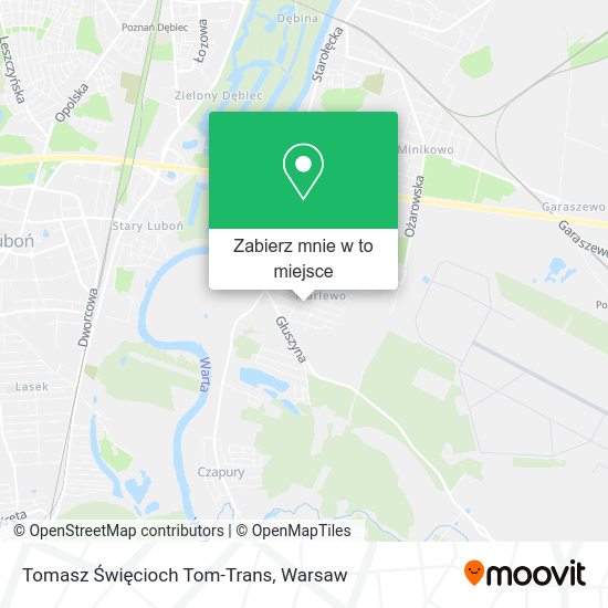 Mapa Tomasz Święcioch Tom-Trans