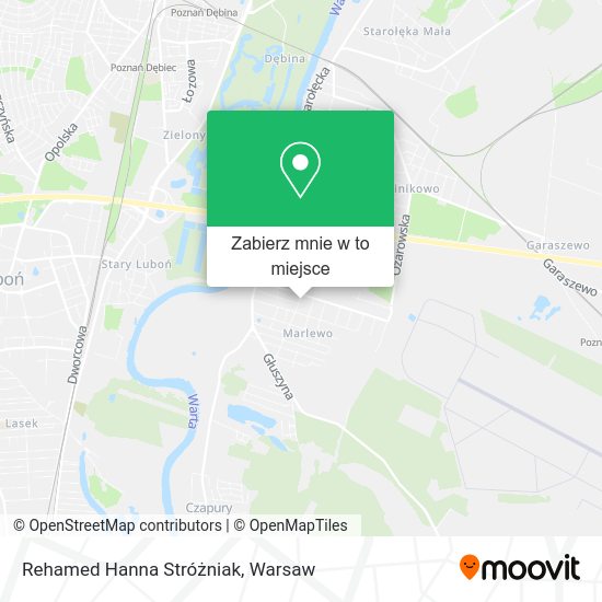 Mapa Rehamed Hanna Stróżniak