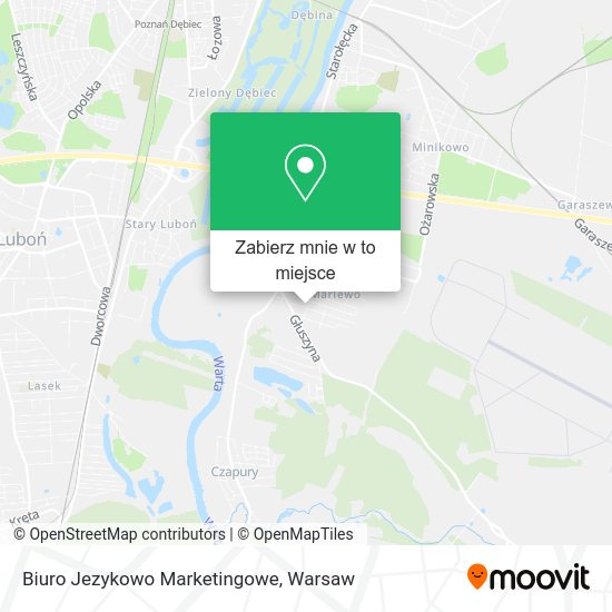 Mapa Biuro Jezykowo Marketingowe