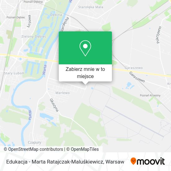 Mapa Edukacja - Marta Ratajczak-Maluśkiewicz