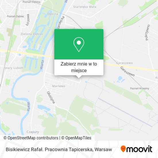 Mapa Bisikiewicz Rafał. Pracownia Tapicerska