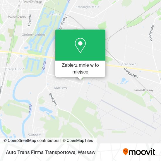 Mapa Auto Trans Firma Transportowa