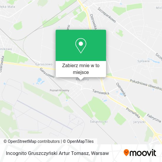 Mapa Incognito Gruszczyński Artur Tomasz