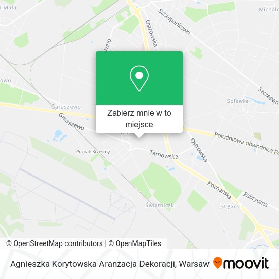 Mapa Agnieszka Korytowska Aranżacja Dekoracji