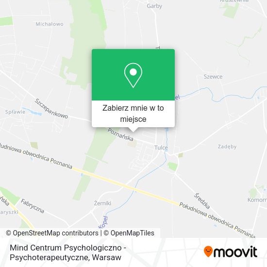 Mapa Mind Centrum Psychologiczno - Psychoterapeutyczne